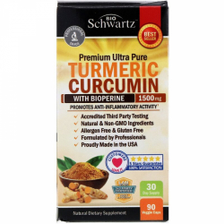 Premium Ultra Pure Turmeric Curcumin 500 mg