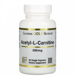 Acetyl-L-Carnitine 500 mg (срок 30.11.22)