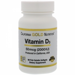 Vitamin D3 50 мкг (2000 IU)
