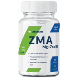 ZMA Mg + Zn + B6 caps