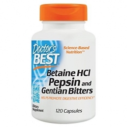Betaine HCl Pepsin and Gentian Bitters