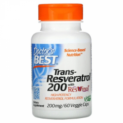 Trans-Resveratrol 200 mg with Resvinol