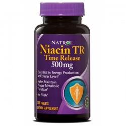 Niacin Time Release 500 mg (срок 31.03.19)