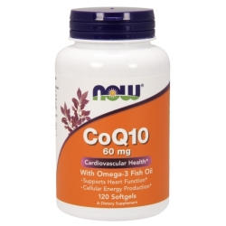 CoQ10 60 mg with Omega-3 Fish Oil
