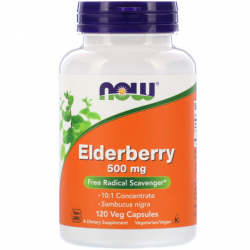 Elderberry 500 mg (срок 31.10.22)